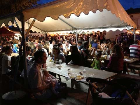 Montbron Night market